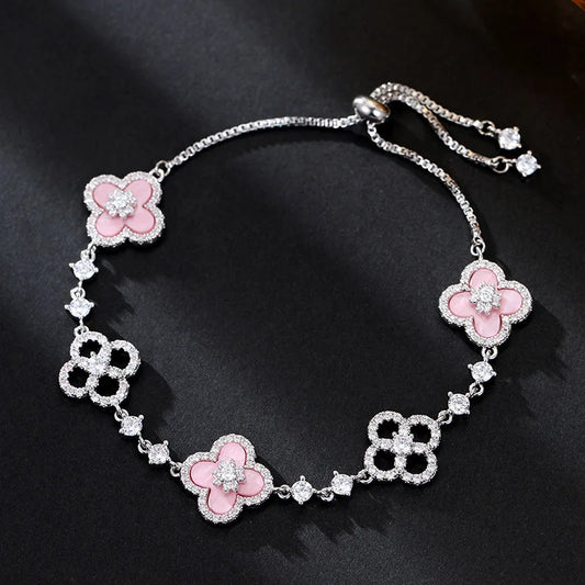 Lucenzi Four-Leaf Clover Bracelet